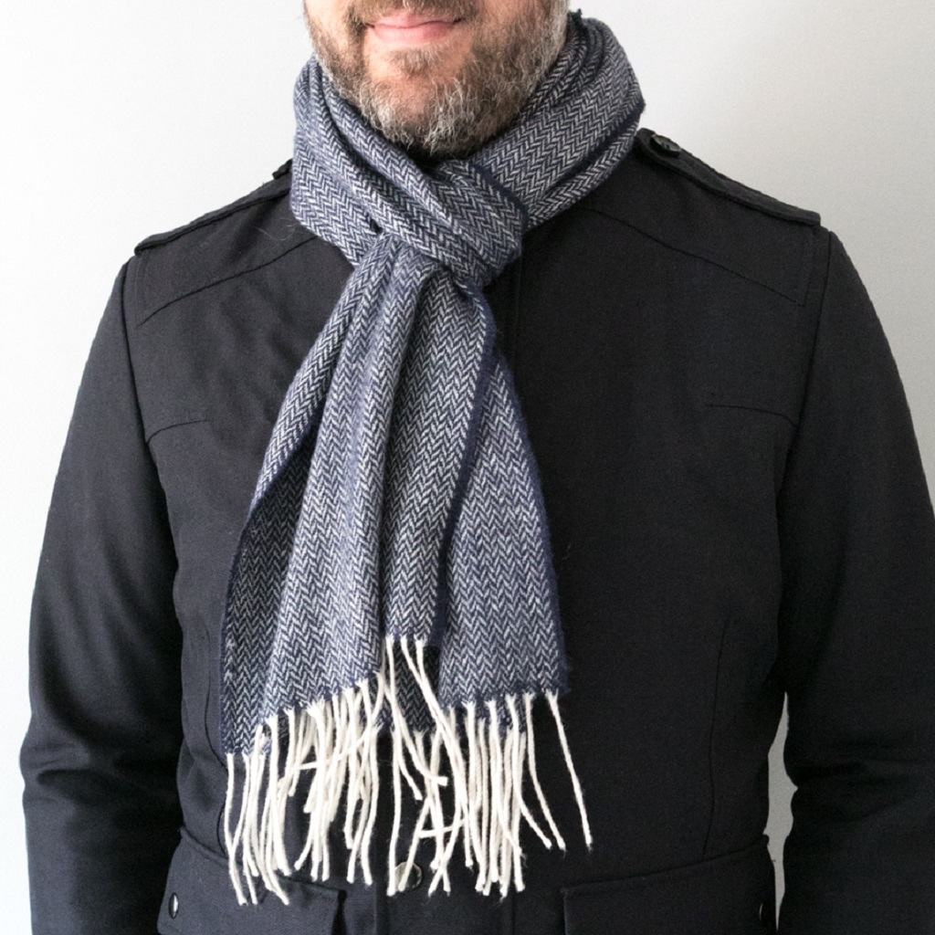 Lambswool Scarf - 30 x 190cm – Image 6