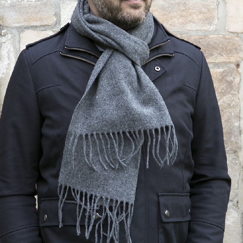 Lambswool Scarf - 30 x 190cm – Image 10