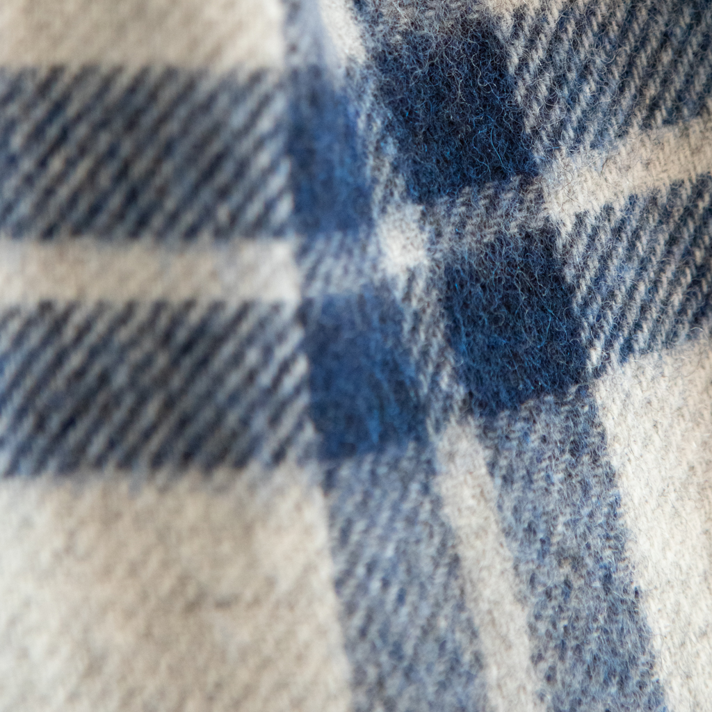 Merino Wool Scarf - 25 x 190cm – Checks Ashby Denim