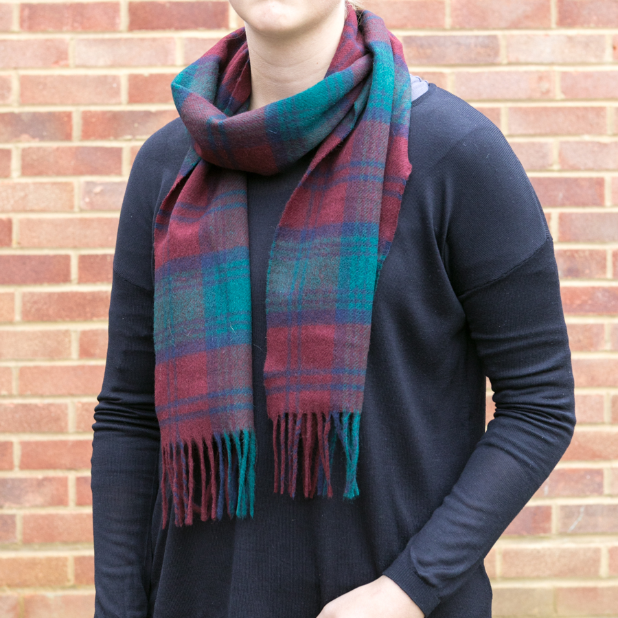 Merino Wool Scarf - 30 x 190cm – Image 8
