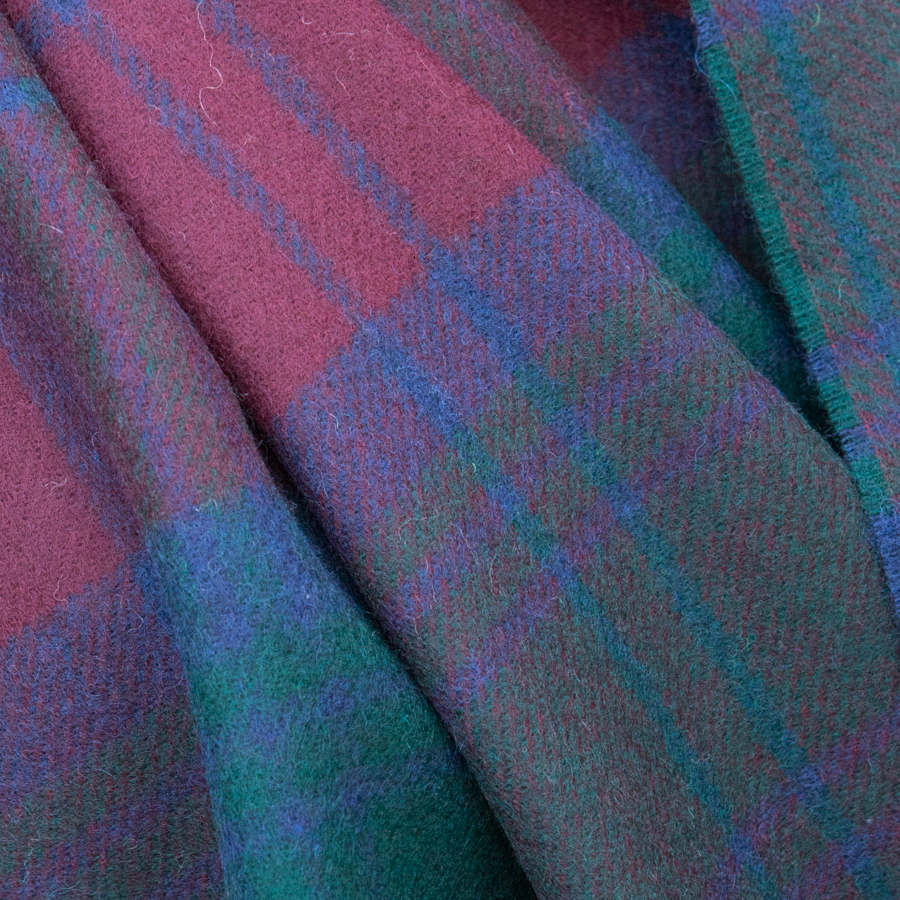 Merino Wool Scarf - 50 x 190cm – Tartan - Lindsay