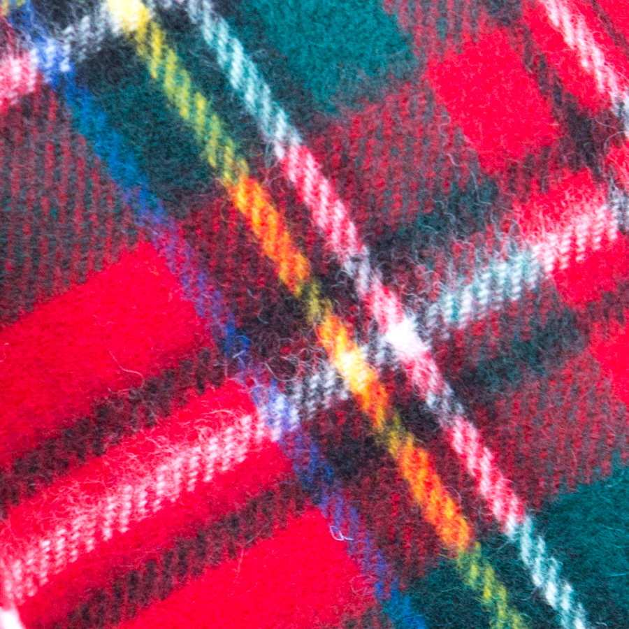 Merino Wool Scarf - 50 x 190cm – Tartan - Royal Stewart