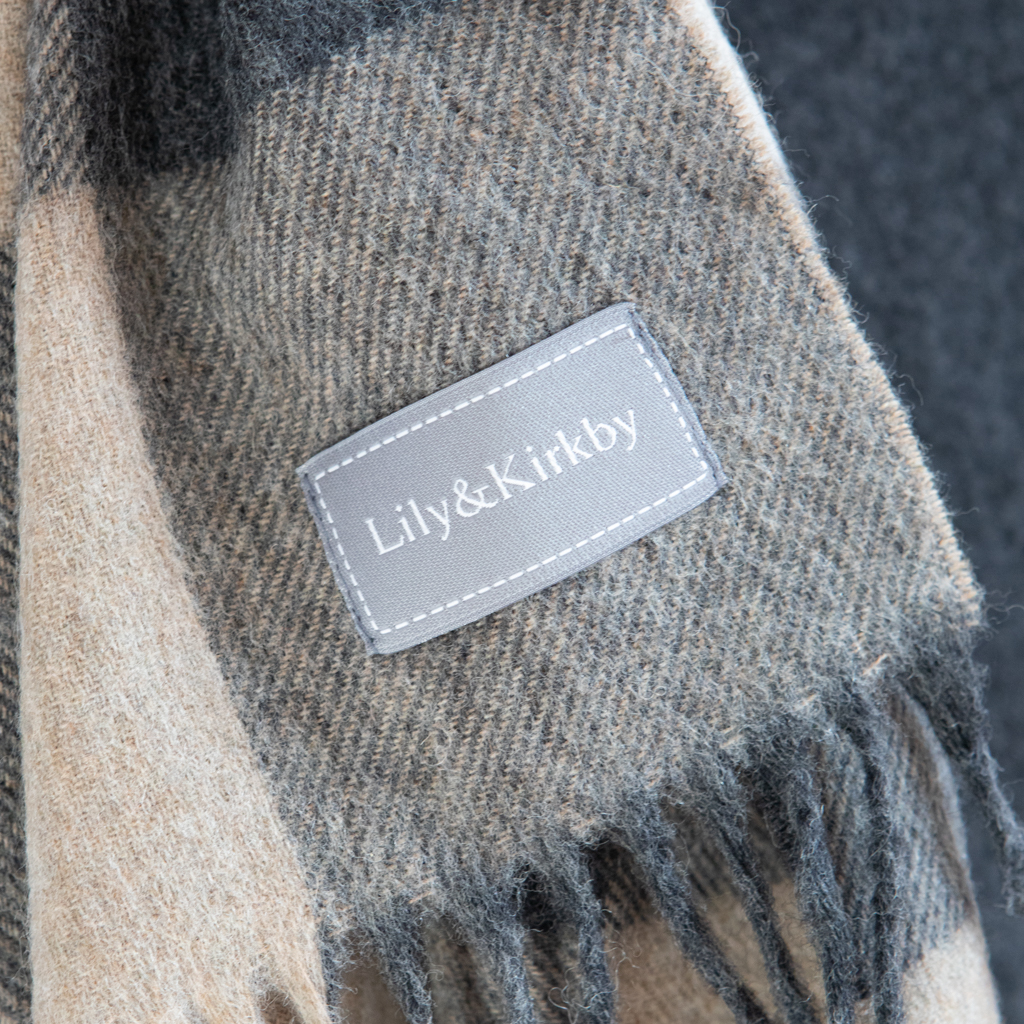 Merino Wool Scarf - 50 x 190cm – Image 5
