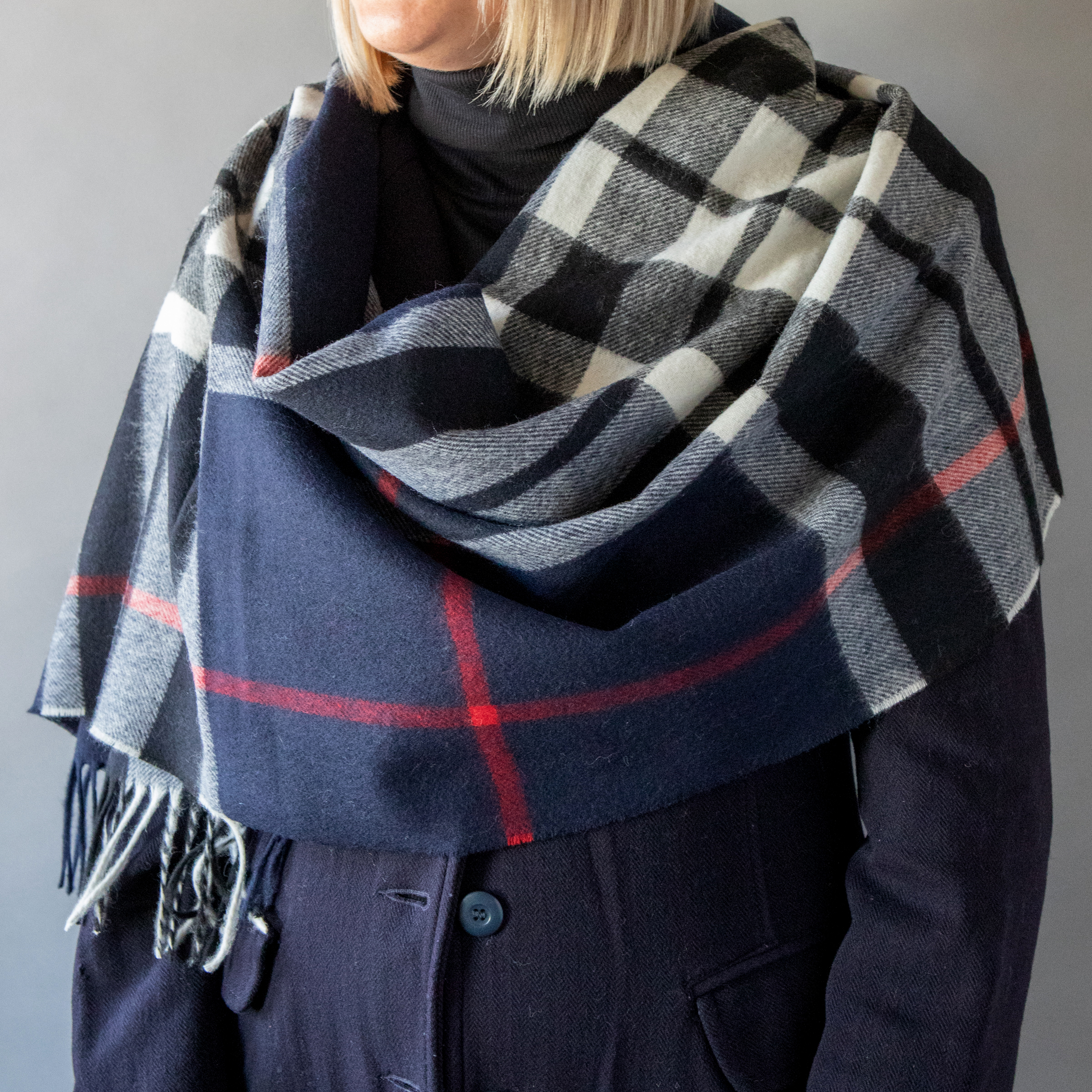 Merino Wool Scarf - 50 x 190cm – Image 15