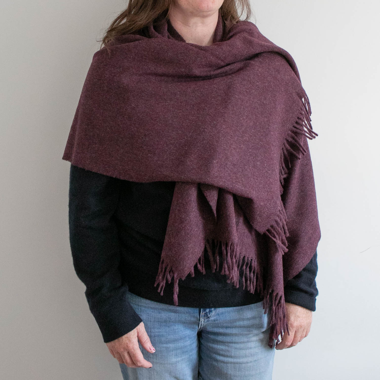 Merino Wool Scarf - 70 x 190cm – Image 14