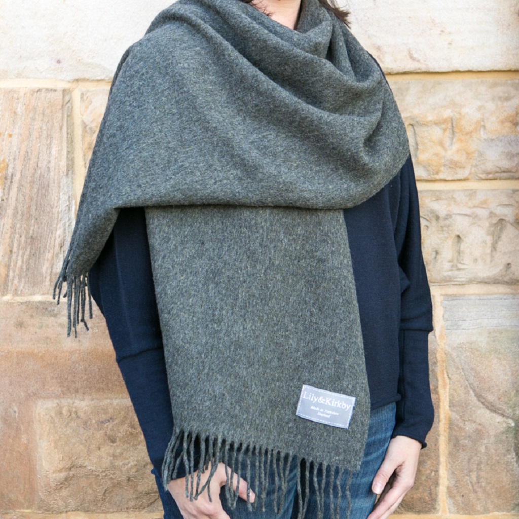 Merino Wool Scarf - 70 x 190cm – Image 18