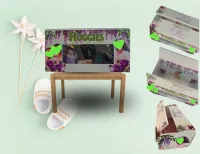 Peek-A-Boo Diaper Box – Image 1