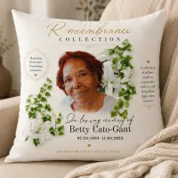 Keepsake Premium Pillow 18″×18″ (Personalized) – Image 1