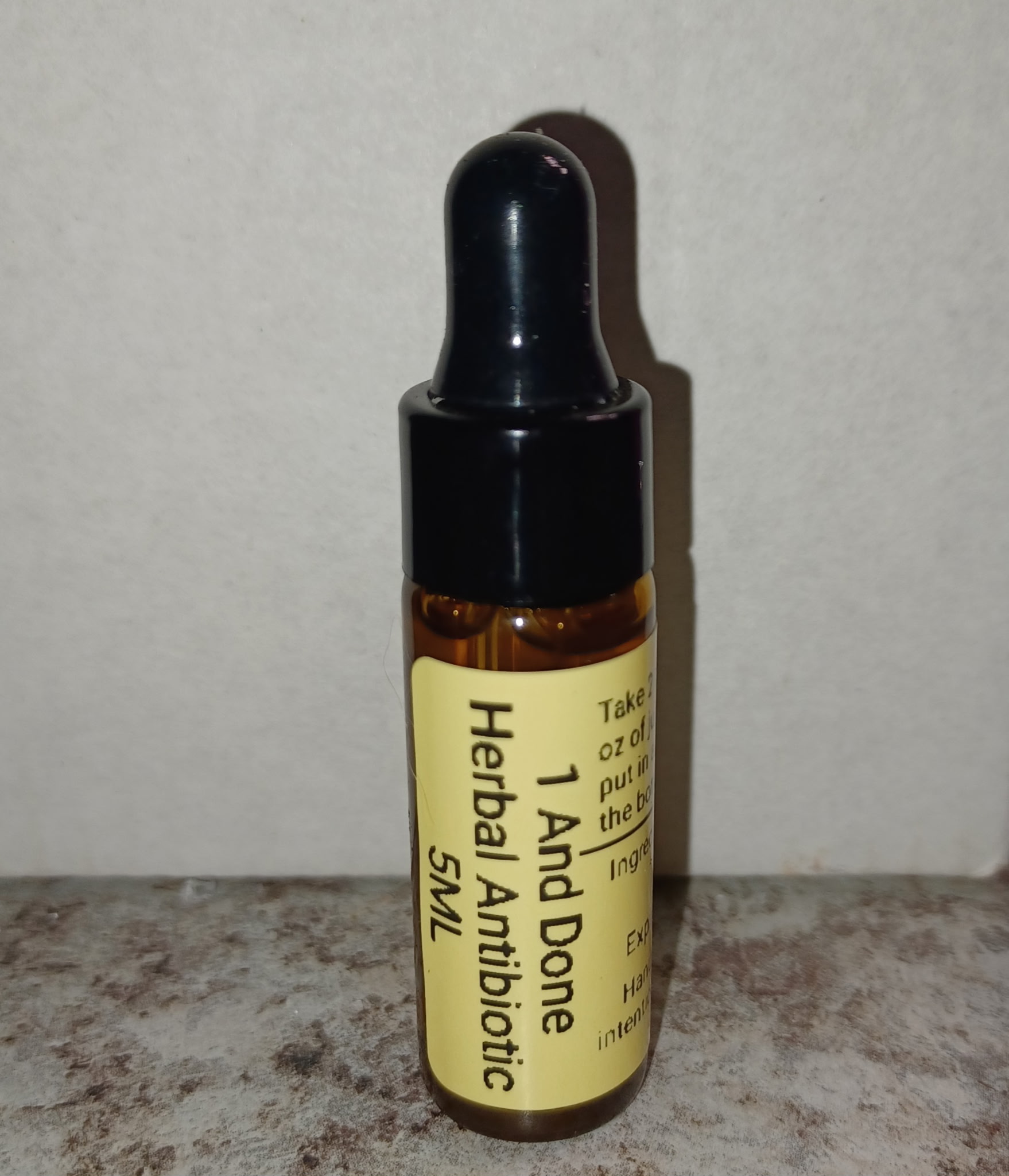 1&Done Glycerin Base Herbal Antibiotic – Image 2