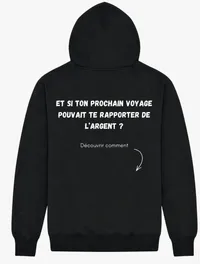 Sweatshirt - Unisex noir – Image 2