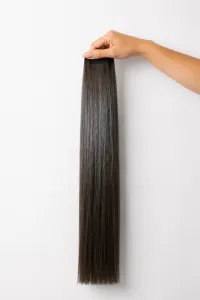 Clip Ins Seamless – 14 po, Sophistiquée #1BL, Droits naturels (populaire)