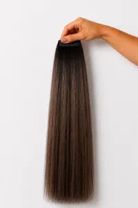 Clip Ins Seamless – 14 po, Ensorcelante #1BL/3, Droits naturels (populaire)