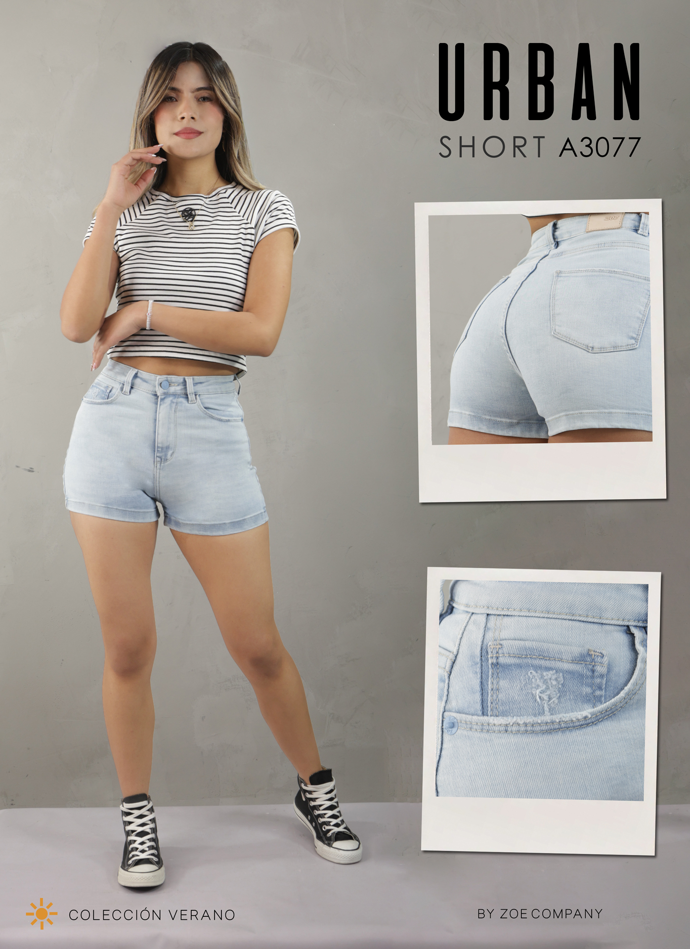 SHORT ZOE A3077 [M1] – Image 1