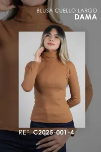 BLUSA CUELLO LARGO C2025 - 001 - 4 [BLU] – Image 1