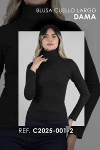 BLUSA CUELLO LARGO C2025 - 001 - 2 [BLU] – Image 1