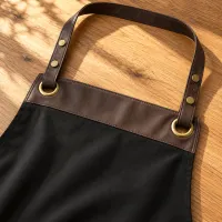 Espresso Bib Apron – Image 2