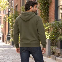 Forge Unisex Full-Zip Hoodie – Image 2