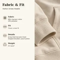 Harbor Unisex Hoodie – Image 3