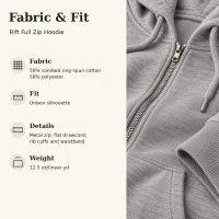 Rift Unisex Full-Zip Hoodie – Image 3