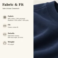 Vale Unisex Crewneck – Image 3