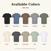 Vela Unisex Tee – Image 5
