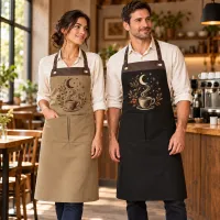 Espresso Bib Apron – Image 1