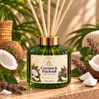 Green Glass Reed Diffuser – 9 oz / 266 ml – Image 7
