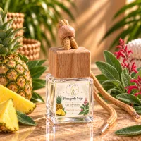 Wooden Cap Car Diffuser – Pineapple Sage