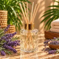 Cut Glass Reed Diffuser – Lavender