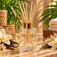 Cut Glass Reed Diffuser – Very Vanilla 