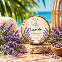 Travel Tin Coconut Wax Candle – 2 oz / 57 g – Lavender