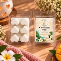 White Heart Wax Melts – Caribbean Mist