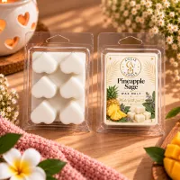 White Heart Wax Melts – Pineapple Sage