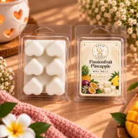 White Heart Wax Melts – Passionfruit Pineapple