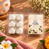 White Heart Wax Melts – Very Vanilla