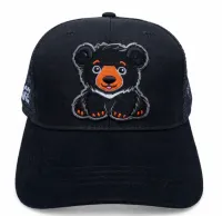 Baby Black Bear Trucker Hat – DOGGY Collection – Image 1