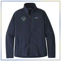 Outdoor and Wilderness Medicine Club Men's Patagonia Better Sweater® Full Zip Jacket – New Navy, Medium