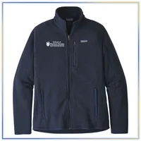 School of Physical Therapy Men's Patagonia Better Sweater® Full Zip Jacket – New Navy, Large