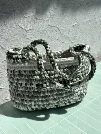 shopper green white – Image 1