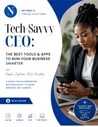 Tech-Savvy CEO: A Free Guide for Solopreneurs – Image 1