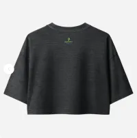 FIND//YOUR//ROAR - Women’s garment dye cropped tee – Image 4