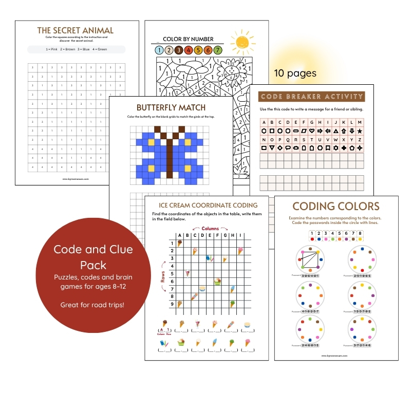 Code & Clue Pack ages 8-12 – Image 1