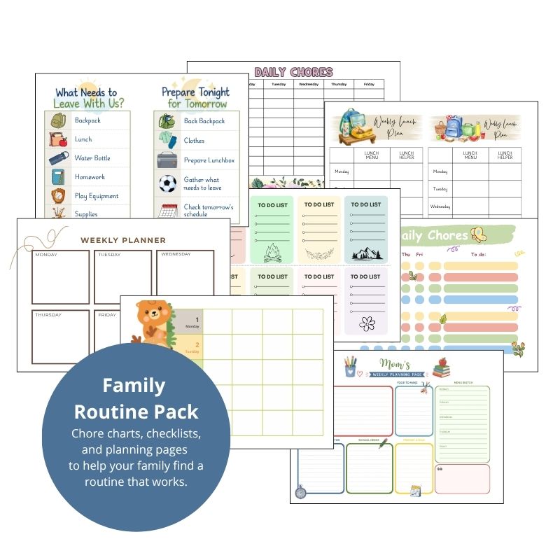 Family Routine Pack  – Image 1