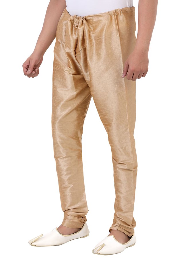 KPSK1008 Brown Short Cotton Kurta for Men – Image 3