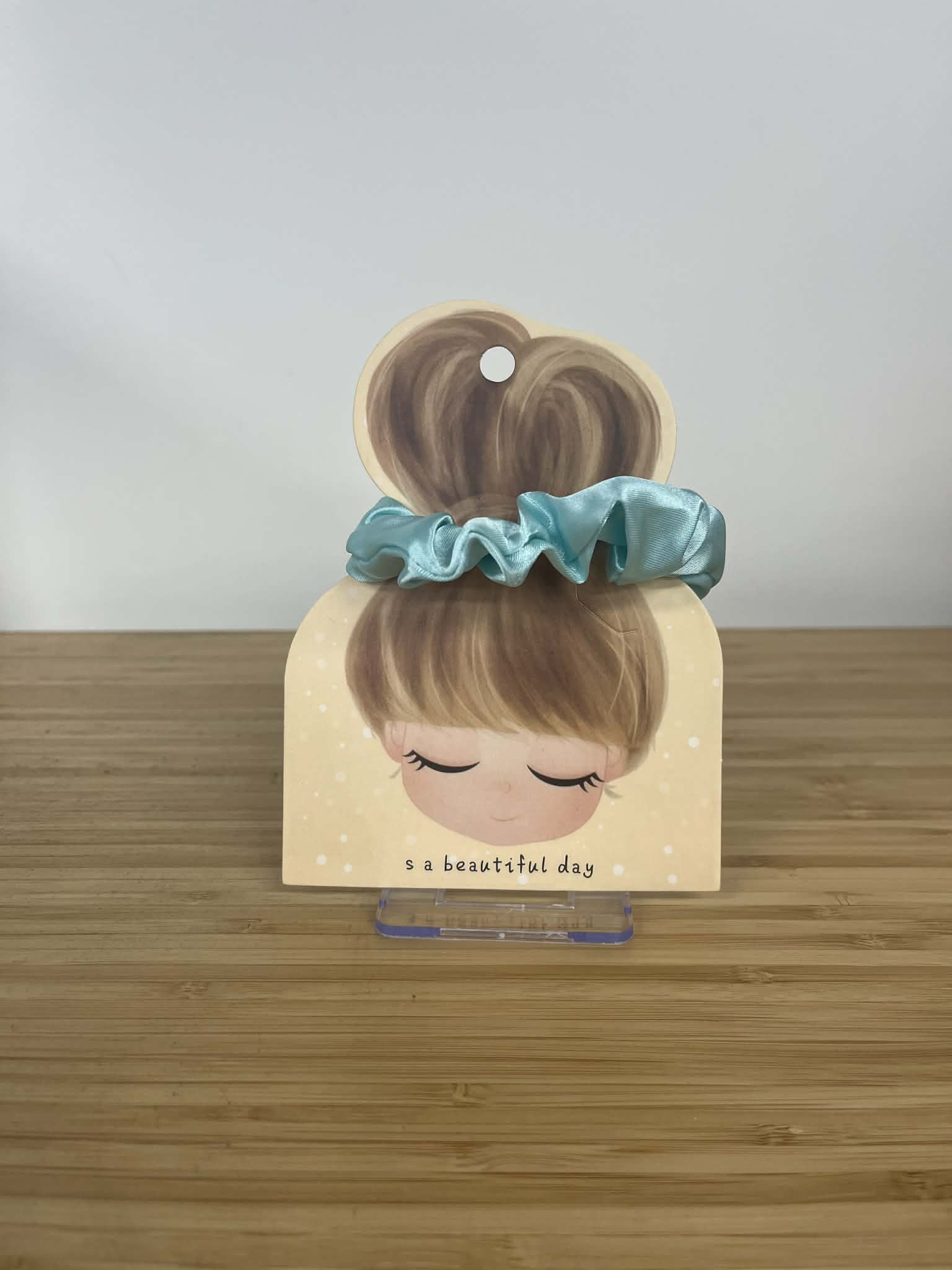 Scrunchie – Light blue
