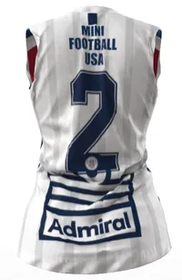 US Mini Football — Admiral Sleeveless Training Top – Image 2