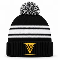 TB5 Futsal — Striped Beanie (With Pom-Pom) – Image 1