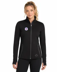 US Mini Football — Women’s Scudetto Stretch Full Zip Hooded Jacket – Image 1