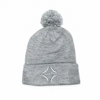 Wool Blend Pom Beanie – Image 1