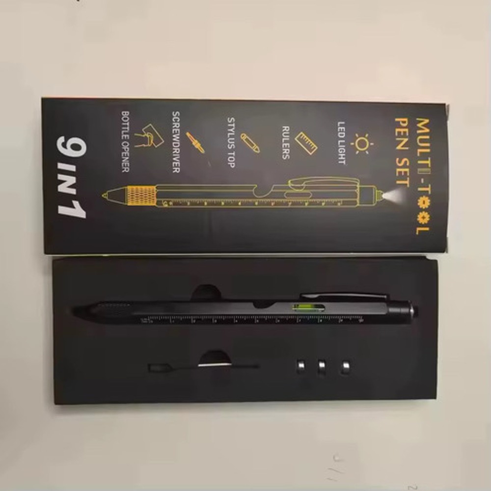 Pen Multi Tool - 10 Entradas – Negro